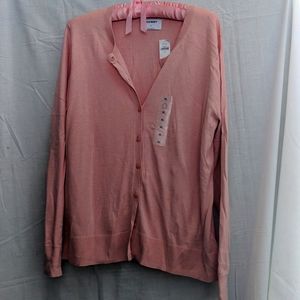 Old Navy cotton/ rayon cardigan sweater